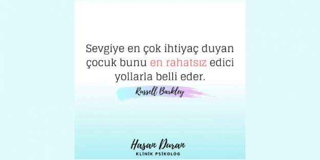 sakinleşmeyen çocuklar ve çaresiz ebeveynler
